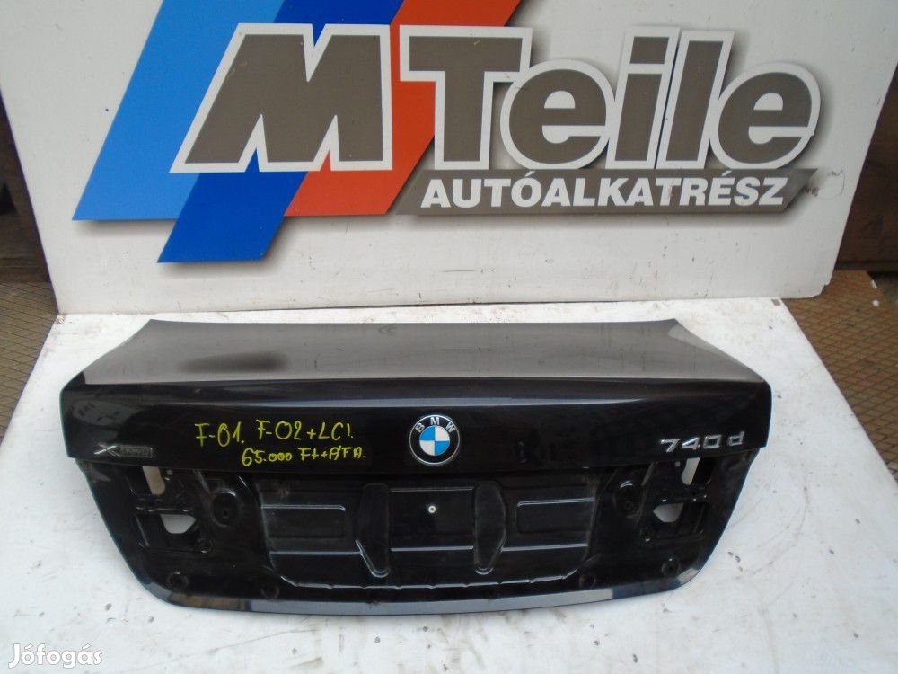 [bontott] BMW - Csomagtérajtó F01 , F02+LCI / 7-es sorozat (fekete)